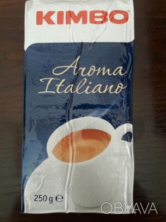 Продам італійську каву " KIMBO" Aroma Italiano 250 g.. . фото 1