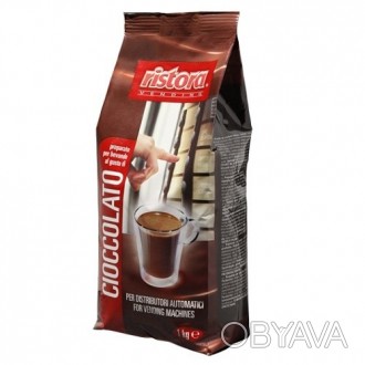 Горячий шоколад Ristora - cмесь для приготовления густого горячего шоколада. Нат. . фото 1