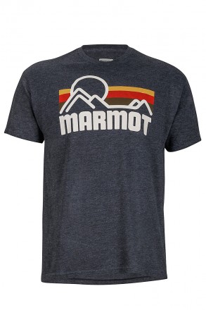 Футболка Marmot Coastal Tee SS - мягкая и легкая футболка из хлопковой ткани с д. . фото 3
