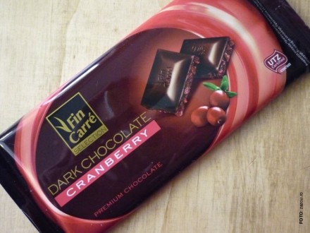 Чорний шоколад з Журавлиною, продаж Оптом від 15 шт - 20 грн. . фото 3