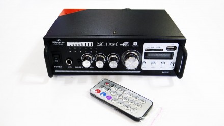 Усилитель звука AV-306B USB + SD + AUX + Bluetooth + Караоке
Усилитель звука SN. . фото 6