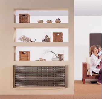 Модель декоративного горизонтального радиатора с декоративной ажурной панелью на. . фото 3
