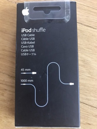 USB-кабель Apple iPod shuffle USB обеспечит быструю синхронизацию и зарядку для . . фото 3