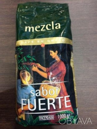Продам кофе  в зернах испанский, фасовка  1 кг. Есть оптовые предложения от 10 к. . фото 1