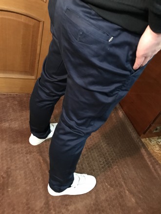 Мужские брюки 
Цвет: темно-синий
Размер: 52
Обхват талии: 100 см
Обхват бёде. . фото 6