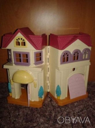 Игровой домик для кукол с световыми и звуковыми эффектаии. 

Дом можно расклад. . фото 1