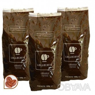 LOLLO COFFEE CLASSICO 60/40 Италия. 1кг. Это сочетание качественных зерен и масл. . фото 1