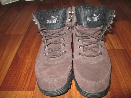 Продаю отличные мужские фирменные ботинки Puma 42 размера стелька 27 см. Натурал. . фото 3