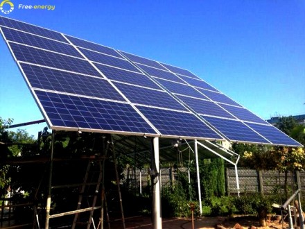 Солнечная сетевая станция номинальной мощностью 5кВт  предназначена для покрытия. . фото 2