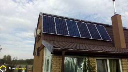 Солнечная сетевая станция номинальной мощностью 5кВт  предназначена для покрытия. . фото 5