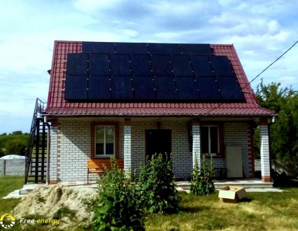 Солнечная сетевая станция номинальной мощностью 5кВт  предназначена для покрытия. . фото 7