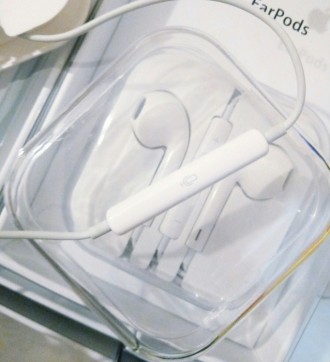 Оригинальные наушники Apple EarPods, новые не распакованные всего за 275 грн. Бе. . фото 6