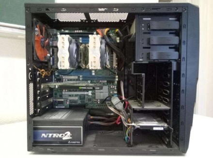 Рабочая станция, на базе двух процессоров QuadCore Intel Xeon E5-2609 v2. Процес. . фото 5