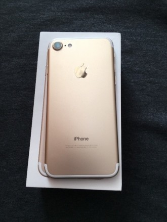 iPhone 7 128Gb, золотого цвета, Neverlock. Состояние телефона можно оценить 10из. . фото 6