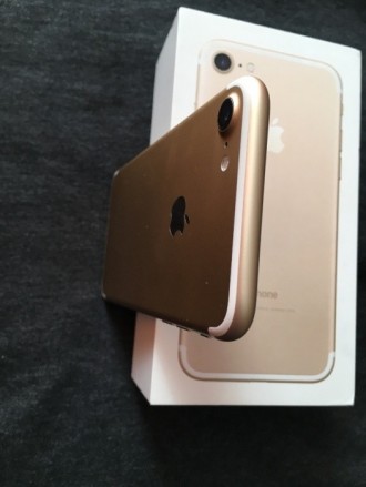 iPhone 7 128Gb, золотого цвета, Neverlock. Состояние телефона можно оценить 10из. . фото 5