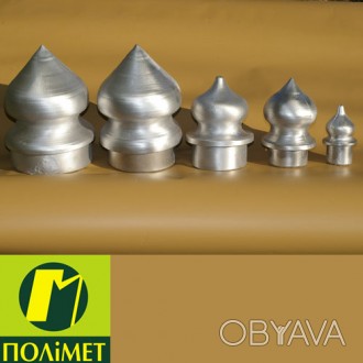 Алюмінієві наконечники до металевих парканів та огорож різних розмірів Призначен. . фото 1