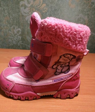 Розовые сноубутсы (зимние сапожки) для девочек Super Gear 26р.(15,5 см).
Сноубу. . фото 5