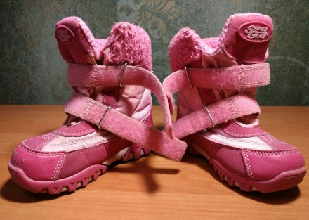 Розовые сноубутсы (зимние сапожки) для девочек Super Gear 26р.(15,5 см).
Сноубу. . фото 6
