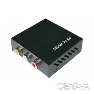 Преобразователь сигнала HDMI в AV (CVBS) поможет конвертировать сигнал высокой ч. . фото 1
