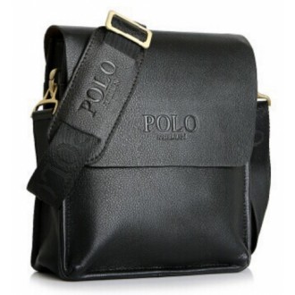 • Классическая мужская сумка Polo Videng.
• Цвет: Черный и Темно-Коричневый.
•. . фото 4