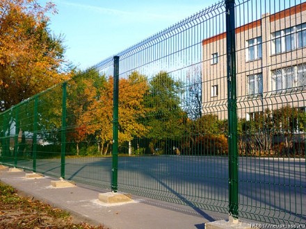 Купить забор для ограждения торговых центров, комплексов и стадионов в Киеве, Ки. . фото 5
