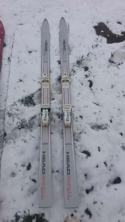 Продаються лижі Б/У в нормальному стані: Fischer ( червоні) 183 см - 700 грн HEA. . фото 2