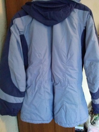 Лыжная утепленная куртка "Columbia", хорошее состояние. Цвет светло-сиреневый/те. . фото 5
