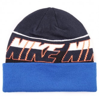 Зимняя шапка NIKE CAP CUFFED BEANIE YTH. 46-56 cm 
Теплая и приятная на ощупь ш. . фото 3