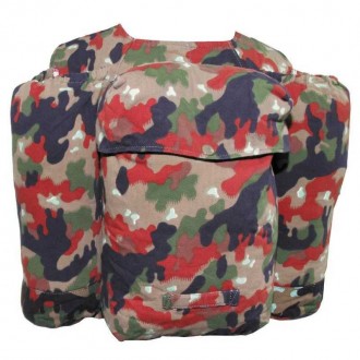 Оригинальный модульный рюкзак M70 в расцветке Альпенфляге вооруженных сил Швейца. . фото 3