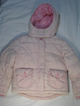 Курточка теплая H&M от 104 до 116 р-р

Курточка нежно розовая, для горок, двор. . фото 2