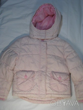 Курточка теплая H&M от 104 до 116 р-р

Курточка нежно розовая, для горок, двор. . фото 1