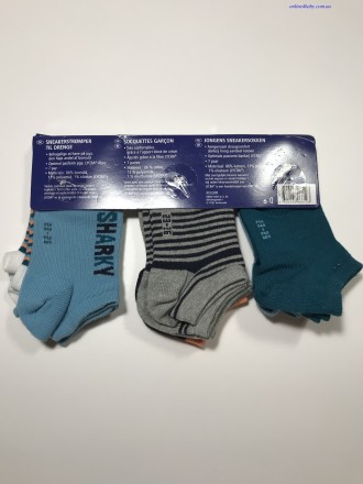 Детские носочки немецкой фирмы Lupilu.
Набор состоит из семи пар носков разной . . фото 4