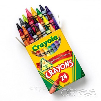 Воскова крейда Crayola призначені для малювання по папері і є альтернативою звич. . фото 1