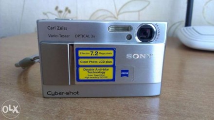 Фотокамера Cyber-shot T10 – стильная и тонкая цифровая камера с двойной системой. . фото 7