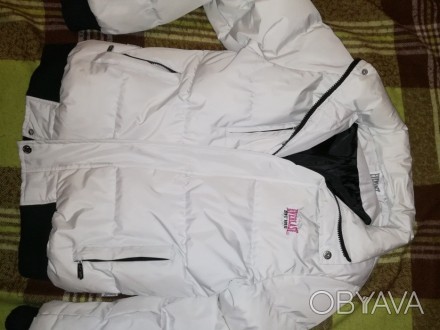 Продам куртку женскую горнолыжную Everlast белого цвета. Состояние отличное. Дли. . фото 1