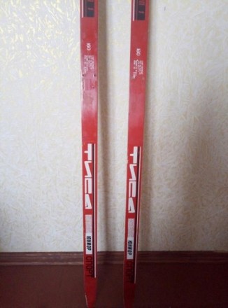 Лыжи пластик GLAVPROMSPORT, производства СССР, длина 190 см, 400 грн, лыжи дерев. . фото 2