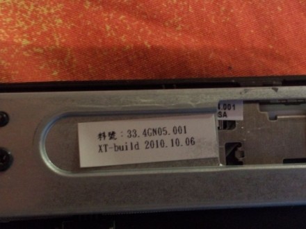 Верхняя панель клавиатуры (палмрест), снята с Dell Latitude E5410, в комплекте с. . фото 5