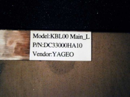 Крышка матрицы с антеннами Wi-Fi и подсветкой логотипа am05q000900, снята с ноут. . фото 5