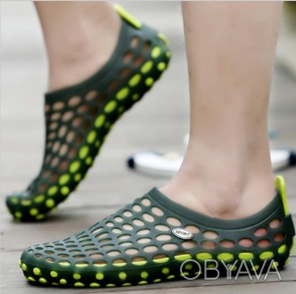 Новые мужские резиновые сандалии (подходят как для обычной ходьбы, так и для бас. . фото 1