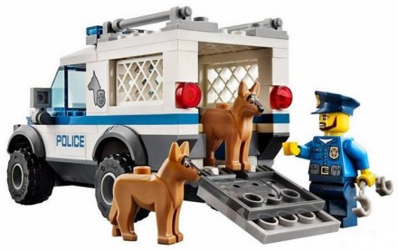 Конструктор Bela City 10419 (аналог Lego City 60448) "Полицейский отряд с собако. . фото 3