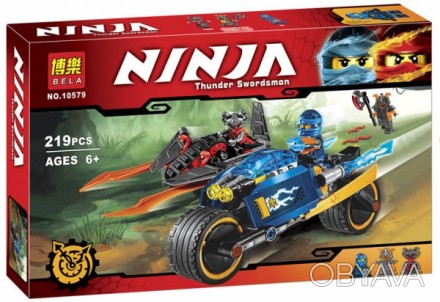 Конструктор BELA Ninja 10579 "Пустынная молния", (Аналог Lego 70622)
Нужно спеш. . фото 1
