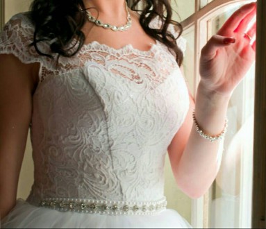 Продам весільне плаття. Шите на замовлення в весільному салоні Злата. Одягалась . . фото 4