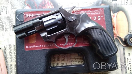 Револьвер PROFI 2,5" под патрон Флобера калибра 4мм производства компании ZBROIA. . фото 1