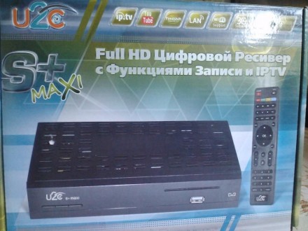 Продам Спутниковый ресивер U2C S+MAXI Full HD в отличном состоянии в эксплуатаци. . фото 2