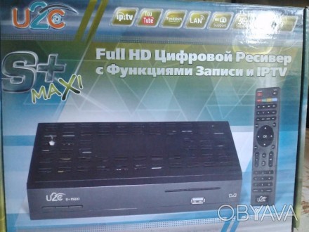 Продам Спутниковый ресивер U2C S+MAXI Full HD в отличном состоянии в эксплуатаци. . фото 1