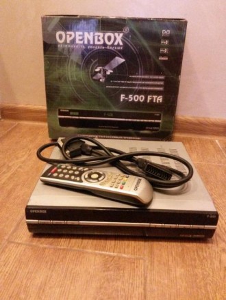Продам спутниковый ресивер Openbox OPENBOX F-500FTA В комплекте ресивер,пульт,шн. . фото 3