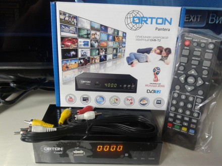 Ресивер ORTON Pantera DVB-T2 Dolby Digital AC3 - цифровой эфирный приемник с воз. . фото 3