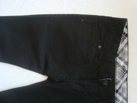 джинсы на подростка
цвет чёрный
можут пойти на парня или девушку 
замеры:
в . . фото 6