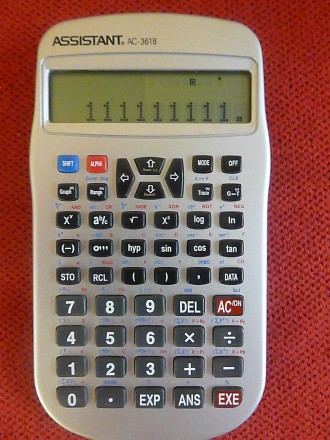Інженерний калькулятор ASSISTANT AC-3618.
Має 240 функцій, має фукцію побудови . . фото 3