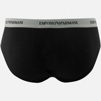 Emporio Armani брифы, комплект из 2 шт 740 грн (чёрные с серой резинкой, серые с. . фото 4